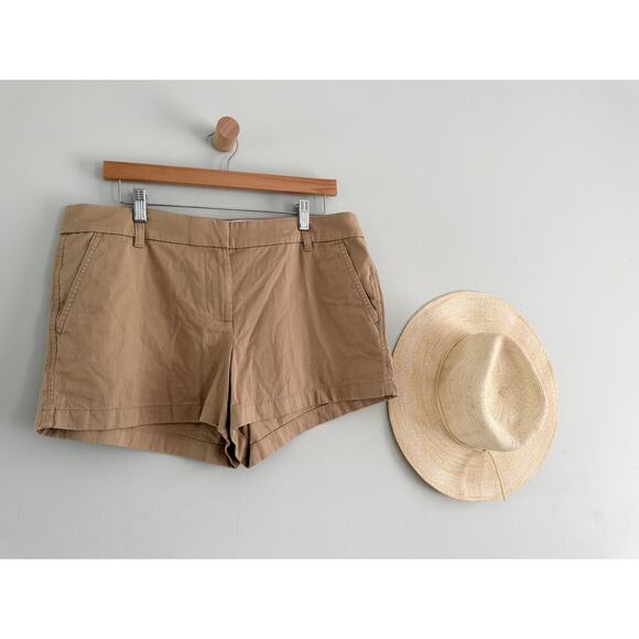J Crew Factory | NWOT | 3.5" classic chino short in cashew khaki | Sz 12 - Picture 2 of 9